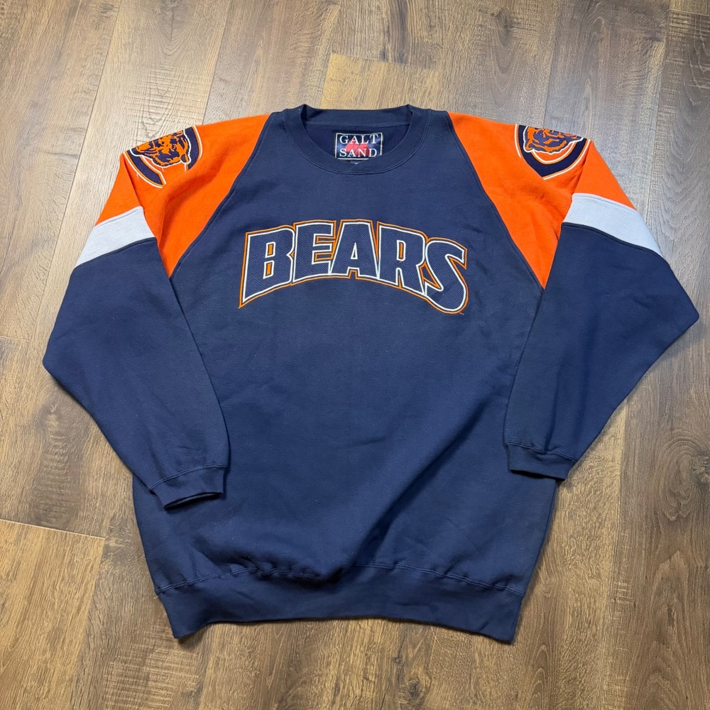 Vintage 90s Y2K Chicago Bears Galt Sand Crewneck Mens XL Oversized